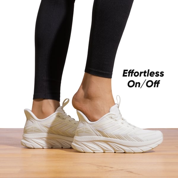 [ALLSWIFIT 2.0] Women's Comfortable Walking Sneakers - IVORY - 2